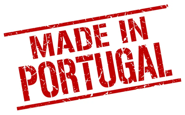 Gemaakt in portugal stempel — Stockvector
