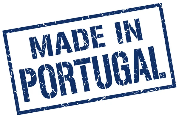 Gemaakt in portugal stempel — Stockvector