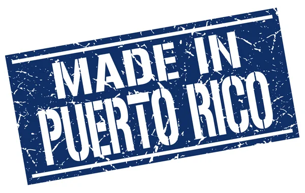 Porto Riko damga yapılan — Stok Vektör