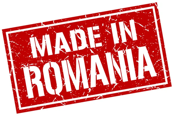 Στην Ρουμανία σφραγίδα — Διανυσματικό Αρχείο