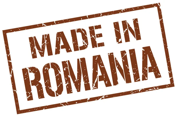Сделано в румынской печати — стоковый вектор