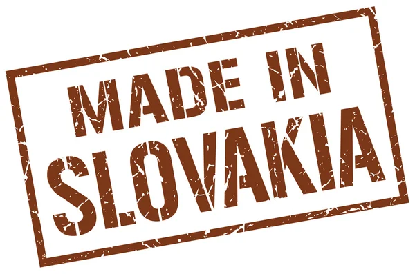 Made in Slovakia stamp — Stock Vector