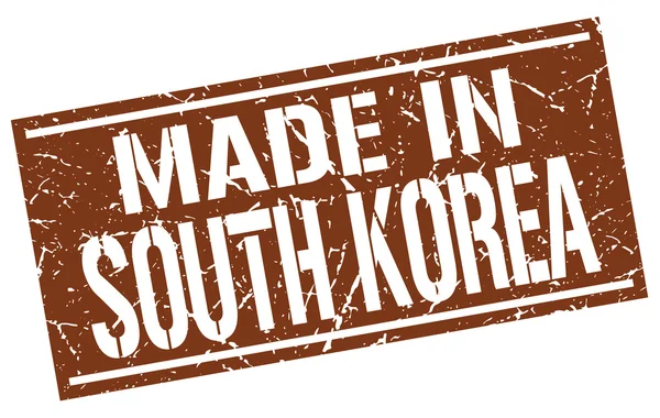 Made in South Korea Marke — Stockvektor