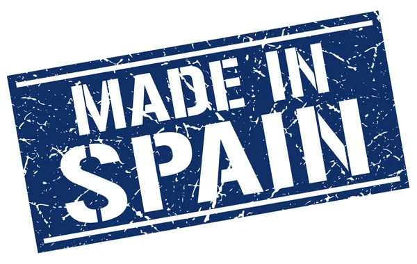 Made in Spain stamp — Stock Vector