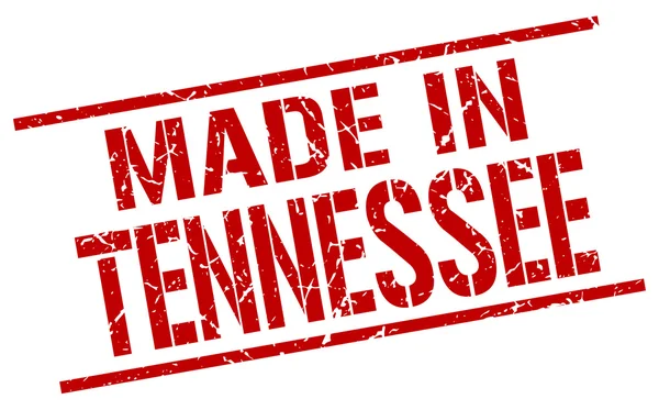 Gemaakt in Tennessee stempel — Stockvector