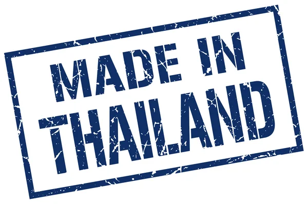 Gemaakt in thailand stempel — Stockvector