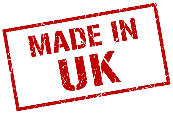 Made in uk stamp — Stock Vector