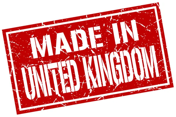 Made in United Kingdom stamp — Stock Vector