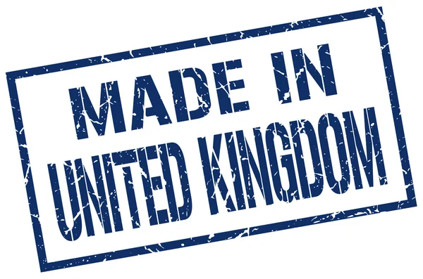 Made in United Kingdom stamp — Stock Vector