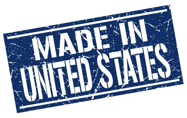 Made in United States stamp — Stock Vector