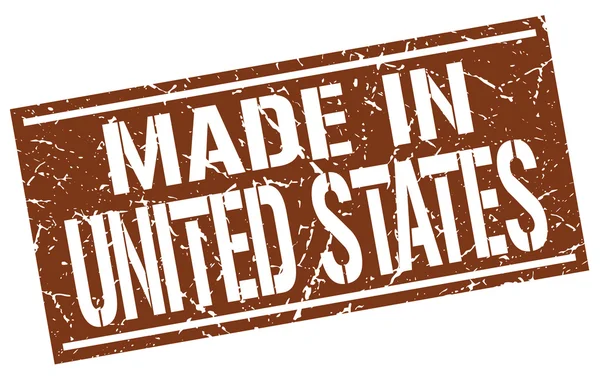 Made in United States Stempel — Stockvektor