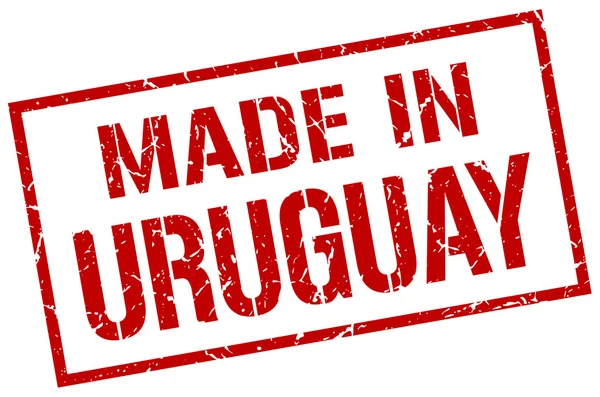 Fabriqué en Uruguay timbre — Image vectorielle