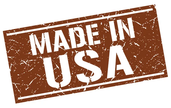 Made in usa stamp — Stock Vector