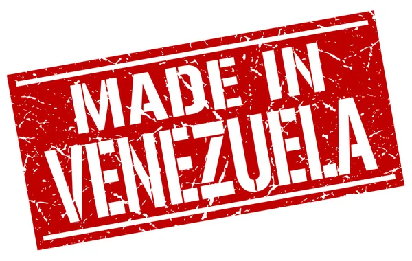 Tillverkad i venezuela stämpel — Stock vektor