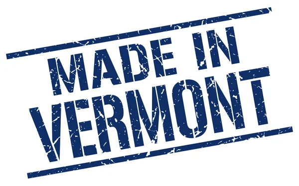 Made in Vermont stamp — Stock Vector
