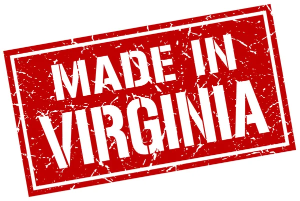 Made in Virginia stamp — Stock Vector