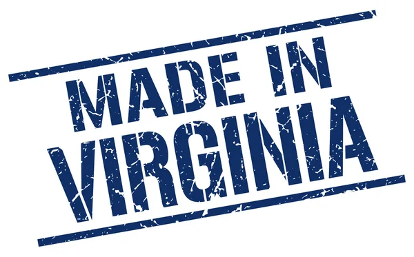 Made in Virginia stamp — Stock Vector