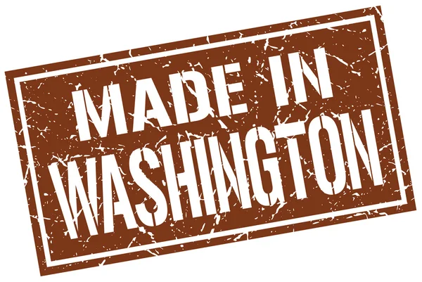 Made in Washington stamp — Stock Vector