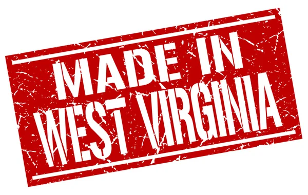 Made in West Virginia stamp — Stock Vector