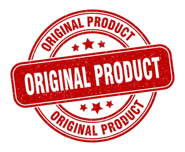 Timbro Prodotto Originale Segno Originale Del Prodotto Etichetta Grunge Rotonda — Vettoriale Stock