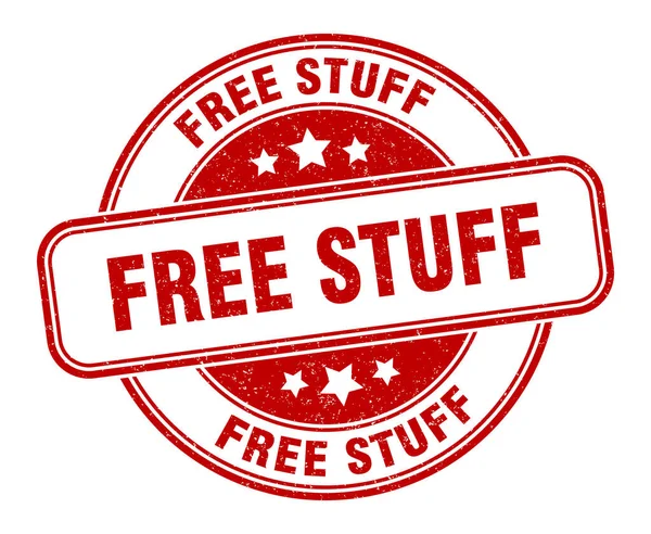 Бесплатная Марка Знак Бесплатных Вещей Круглый Гранж Лейбл — стоковый вектор