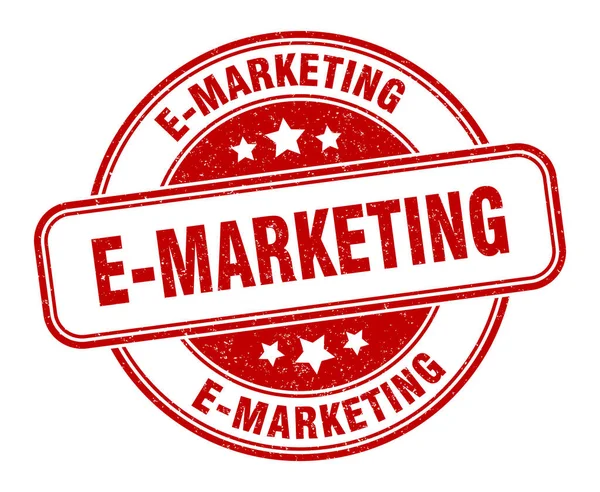 Marketing Stempel Marketing Zeichen Rundes Grunge Label — Stockvektor