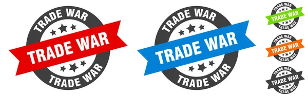 Obchodní Válečná Známka Obchodní Válečná Nálepka Pásku Popisek — Stockový vektor
