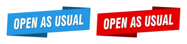 Open As Usual Vector Images Royalty Free Open As Usual Vectors Depositphotos