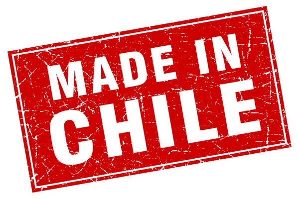 在邮票的智利红场摇滚 — 图库矢量图片