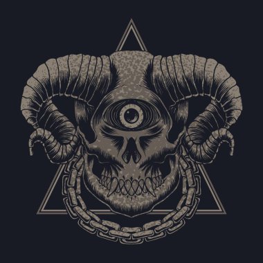 Şirketiniz veya markanız için tek göz vektör çizimi