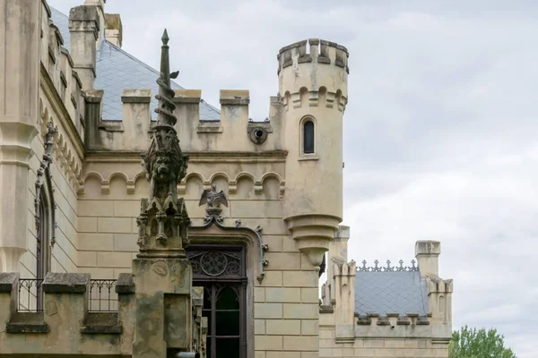 Towers Sturdza Castle Miclauseni Romania — Stock Photo, Image