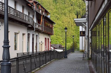 Sinaia, Romanya 'nın güzel sokakları