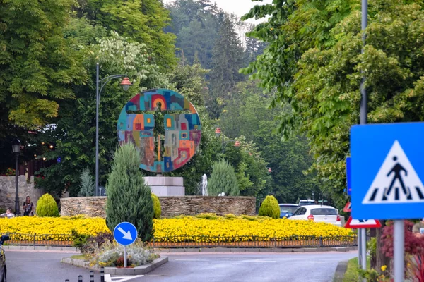 Sinaia, Romanya 'nın güzel sokakları
