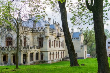 Romanya 'nın Miclauseni kentinden Sturdza Kalesi' nin cephesi