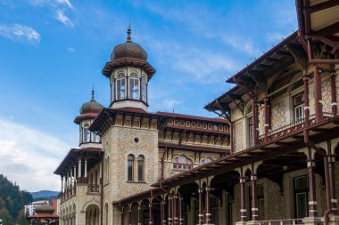 Slaniç Moldova, Bacau, Romanya 'dan Kumarhane Kuleleri