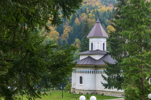 Igreja Santa Elias Perto Slanic Moldova Central Park Bacau Roménia — Fotografia de Stock