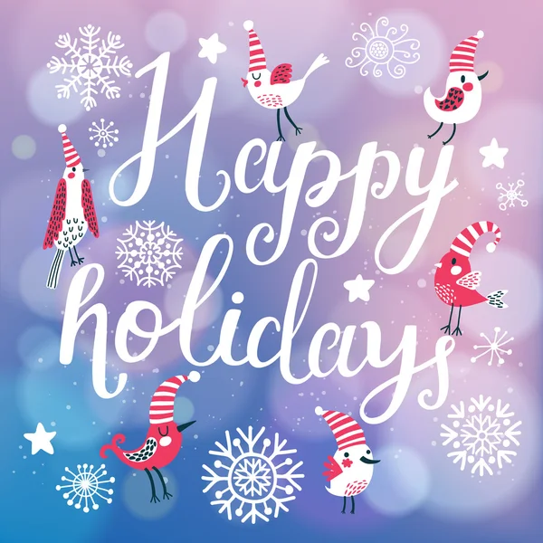 mutlu tatiller karikatür kart