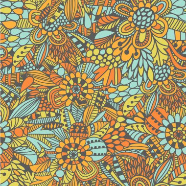 floral seamless pattern clipart