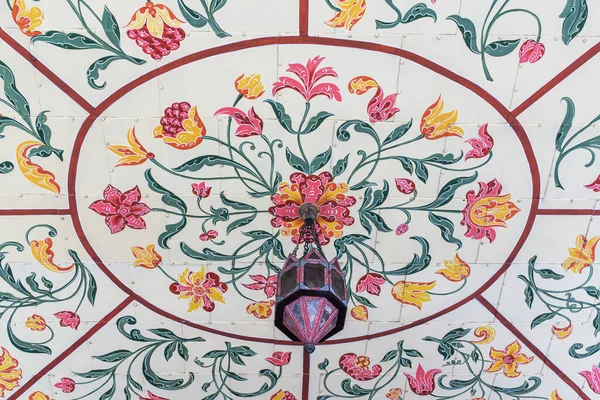 Москва Россия Февраля 2018 Года Музей Усадьба Коломенское Цветочный Орнамент — стоковое фото
