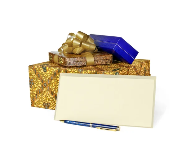 Cases for gifts — Stock Photo, Image