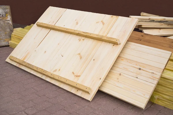 Nuevo panel de madera — Foto de Stock