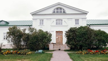 09.24.2021, Rusya, Yasnaya Polyana Müzesi, Tula, Devlet Müzesi yazarı Leo Nikolaevich Tolstoy