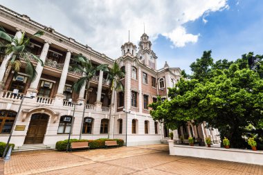 Hong Kong Pok Fu Lam 'daki Hong Kong Üniversitesi. 1911 'de kurulmuş, Hong Kong' daki en eski üçüncü derece kurumdur..