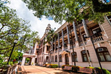 Hong Kong Pok Fu Lam 'daki Hong Kong Üniversitesi. 1911 'de kurulmuş, Hong Kong' daki en eski üçüncü derece kurumdur..
