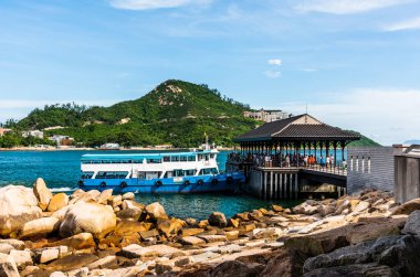 Stanley 'deki Blake İskelesi, Hong Kong Adası..