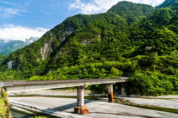Живописный Вид Ущелье Таро Национальный Парк Таро Хуалянь Тайвань — стоковое фото