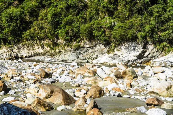 Vista Panorâmica Desfiladeiro Taroko Parque Nacional Taroko Hualien Taiwan — Fotografia de Stock