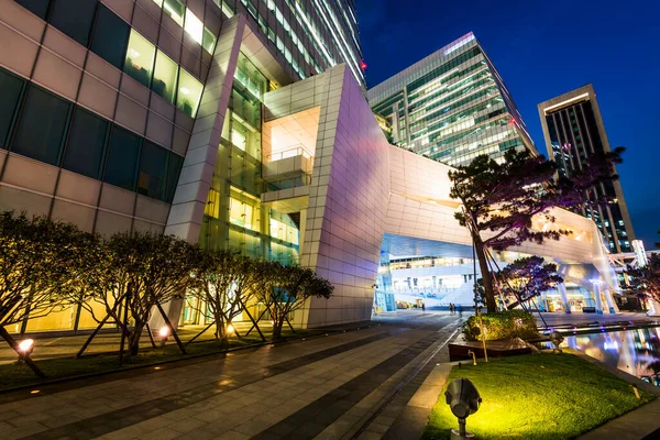 Vista Edifício Moderno Chinatrust Commercial Bank Ctbc Financial Park Taipei — Fotografia de Stock