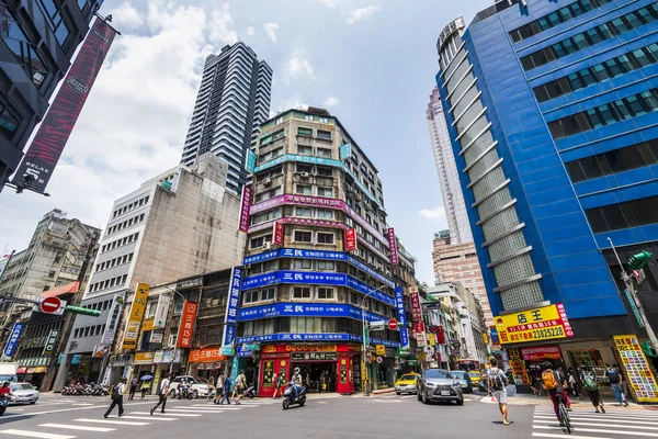 Chongqing South Road Meest Intensieve Boekhandel Taipei Vlak Bij Taipei — Stockfoto