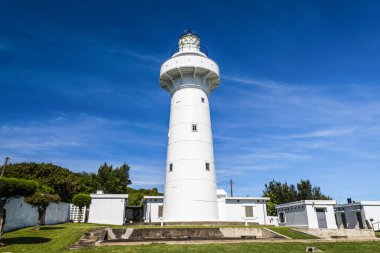Eluanbi Lighthouse in Kenting National Park in Pingtung, Taiwan. clipart